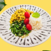 Grão de Bico ao curry vegano ou vegetariano